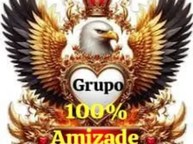 Imagem do grupo de WhatsApp 100% Na Amizade