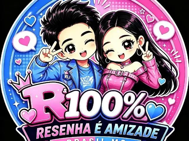 Imagem do grupo de WhatsApp 100% Resenha E Amizade