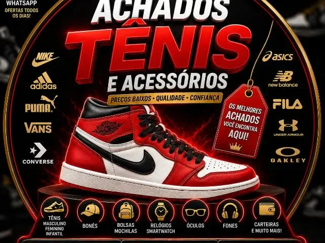 Imagem do grupo de WhatsApp Achados Premium – Tênis & Acessórios