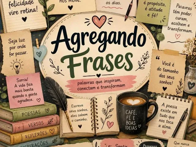 Imagem do grupo de WhatsApp Agregando Frases
