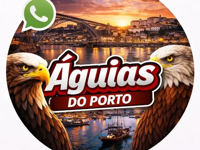 Imagem do grupo de WhatsApp Águias do Porto