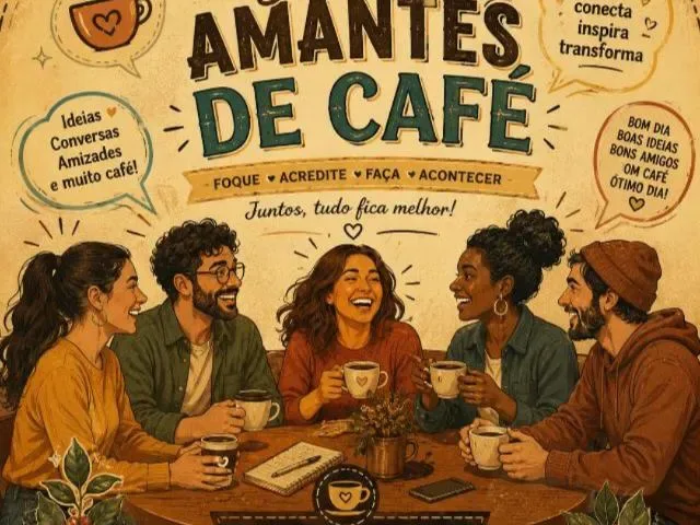 Imagem do grupo de WhatsApp Amantes De Cafe