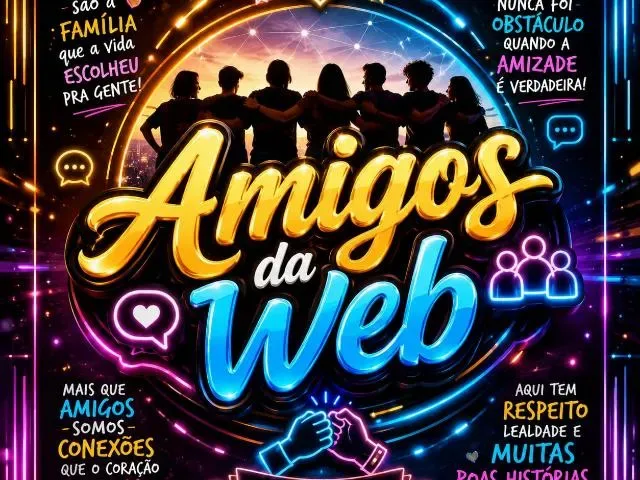Imagem do grupo de WhatsApp Amigos Da Web