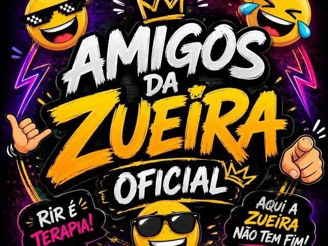 Imagem do grupo de WhatsApp Amigos da zueira OFC