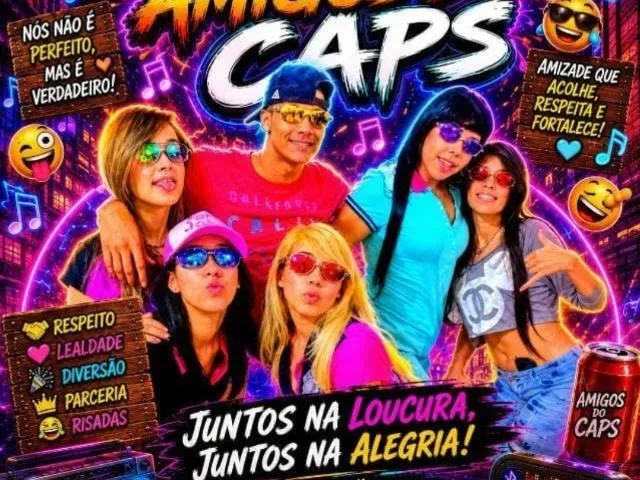 Imagem do grupo de WhatsApp Amigos do Caps