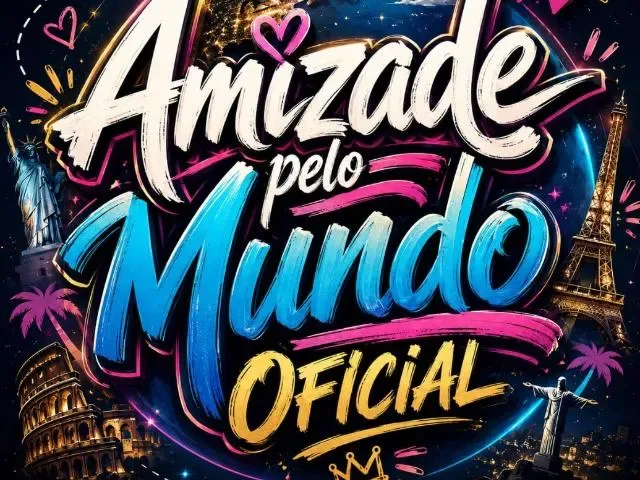 Imagem do grupo de WhatsApp Amizade Pelo Mundo Oficial