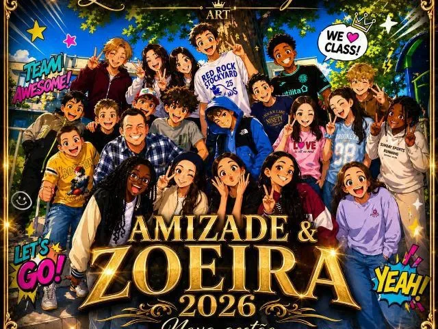 Imagem do grupo de WhatsApp Amizade & Zueira 2026 Nova Gestão