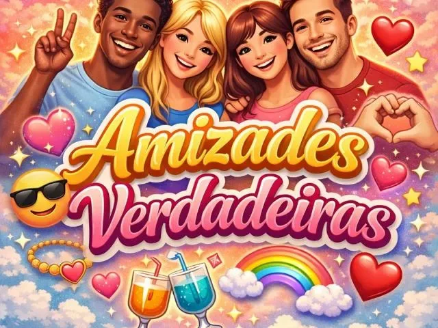 Imagem do grupo de WhatsApp Amizades Verdadeiras