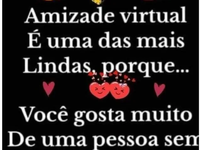 Imagem do grupo de WhatsApp Amizades Virtual