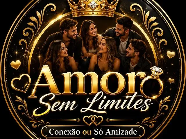 Imagem do grupo de WhatsApp Amor Sem Limites Conexão ou Só Amizade