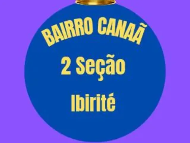 Imagem do grupo de WhatsApp Bairro Canaã 2 Seção Ibirité
