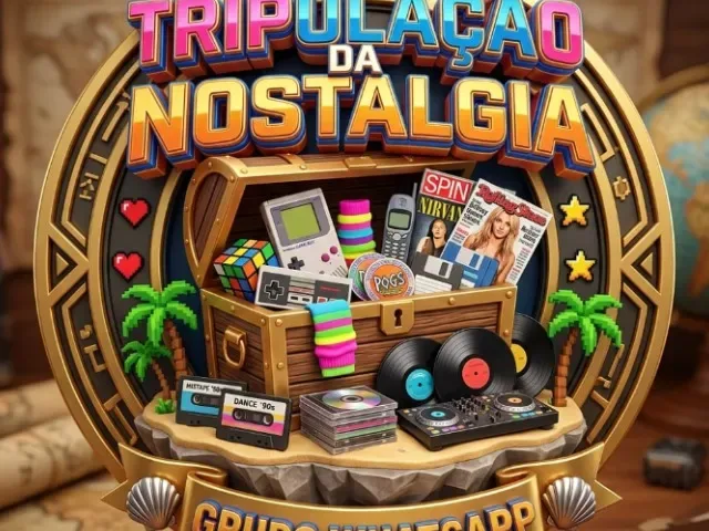 Imagem do grupo de WhatsApp Baú Do Davy Jones - Nostalgia Música & Vídeo