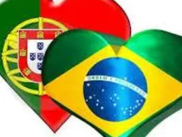 Imagem do grupo de WhatsApp Brasil X Portugal