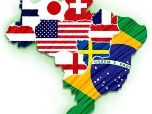 Imagem do grupo de WhatsApp Brasileiros e Estrangeiros
