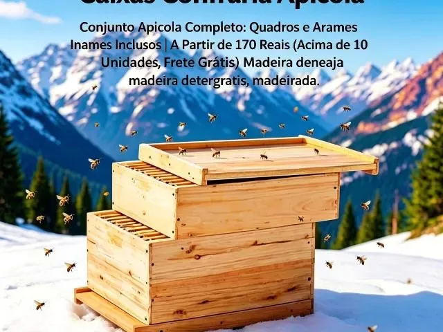 Imagem do grupo de WhatsApp Caixas Para Abelhas Direto De Fábrica
