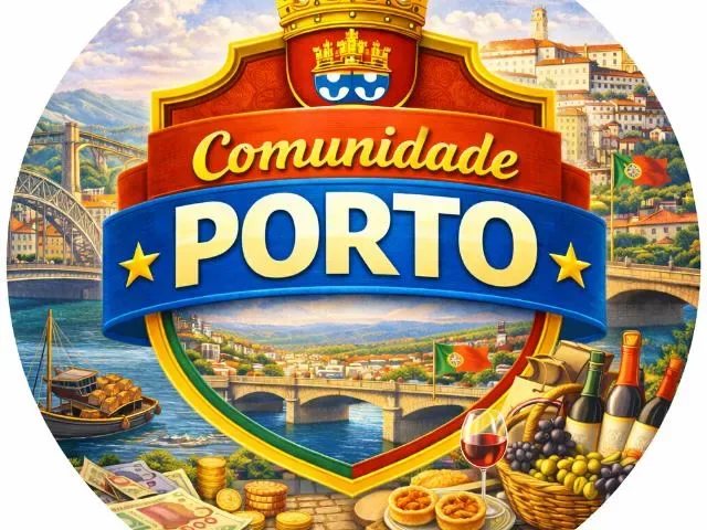 Imagem do grupo de WhatsApp Comunidade Porto