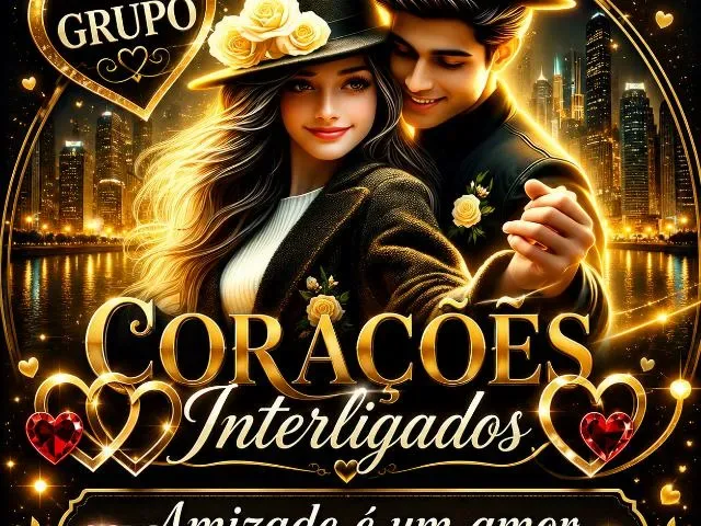 Imagem do grupo de WhatsApp Corações Interligados