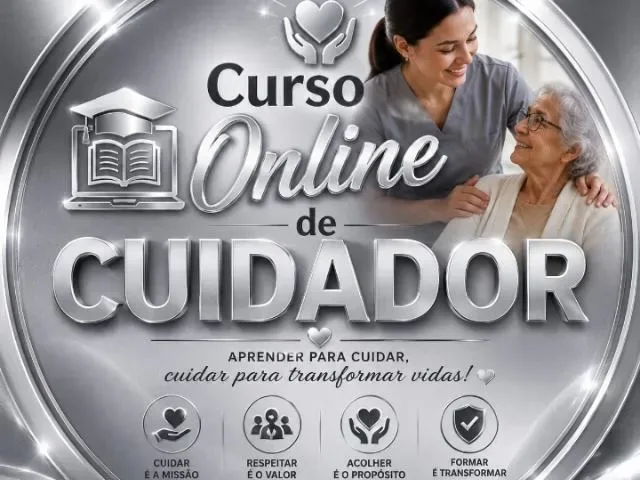 Imagem do grupo de WhatsApp Curso Cuidador