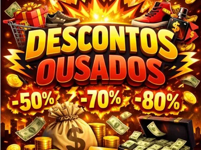 Imagem do grupo de WhatsApp Descontos Ousados