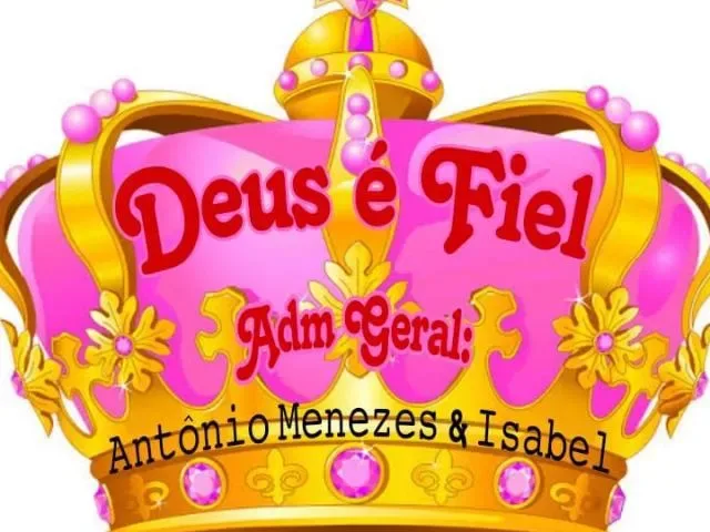 Imagem do grupo de WhatsApp Deus É Fiel Justo