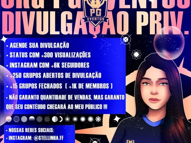 Imagem do grupo de WhatsApp Divul De Eventos | Stella