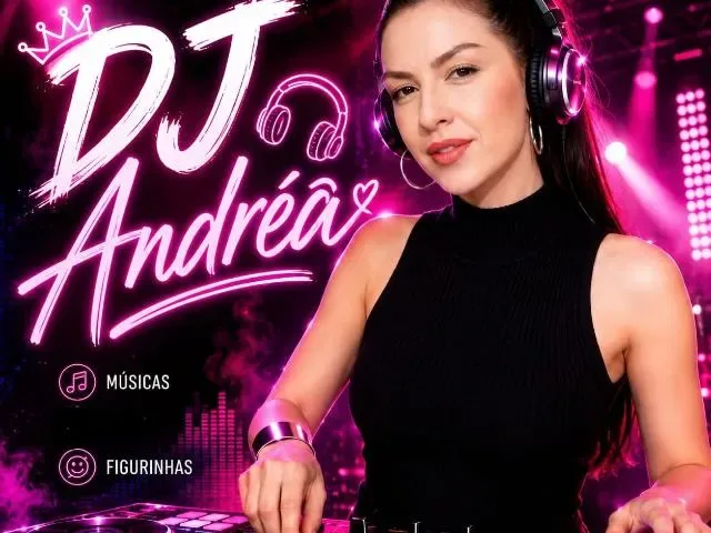 Imagem do grupo de WhatsApp DJ Andréa Músicas & Figurinhas