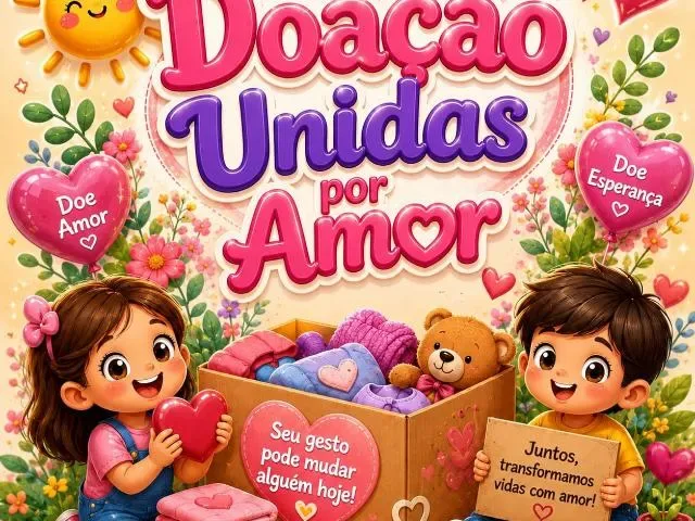 Imagem do grupo de WhatsApp Doação Unidas Por Amor