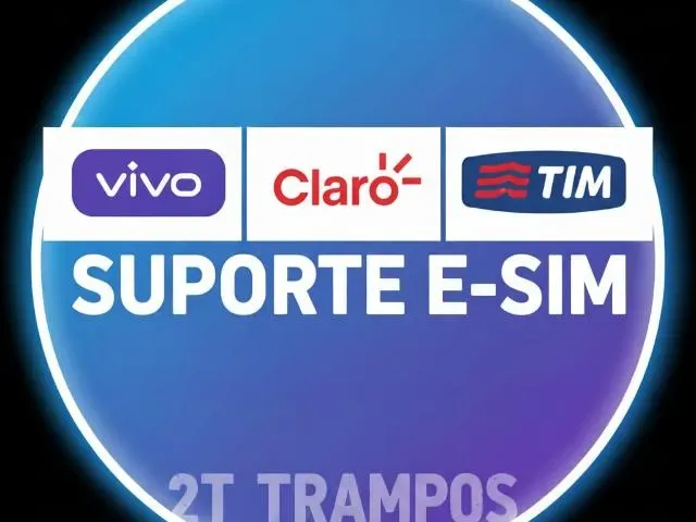 Imagem do grupo de WhatsApp E‑Sim Chip Claro & Tim / Suporte e Avisos