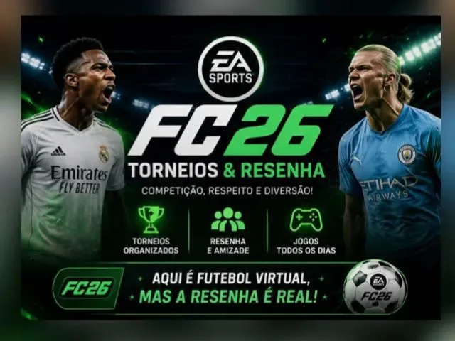 Imagem do grupo de WhatsApp FC | Resenhas