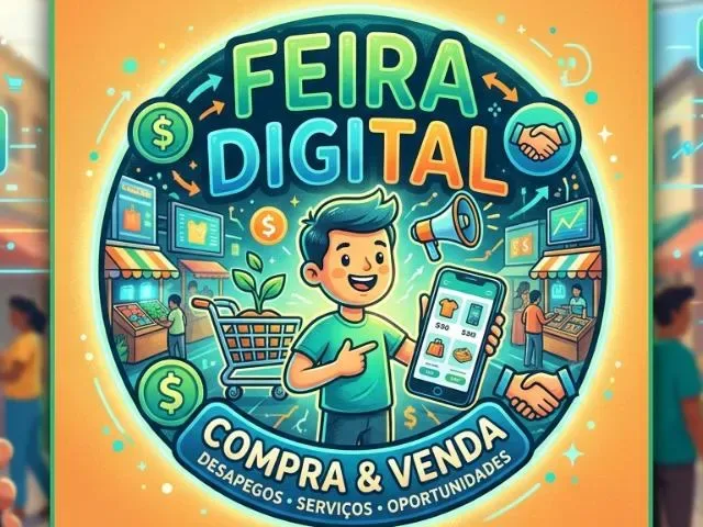 Imagem do grupo de WhatsApp Feira Digital 1
