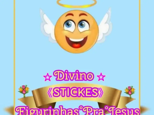 Imagem do grupo de WhatsApp Figurinhas Biblicas