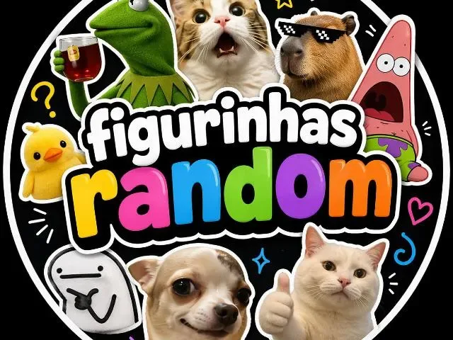 Imagem do grupo de WhatsApp Figurinhas Random