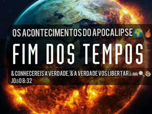 Imagem do grupo de WhatsApp Fim Dos Tempos O Juizo Final