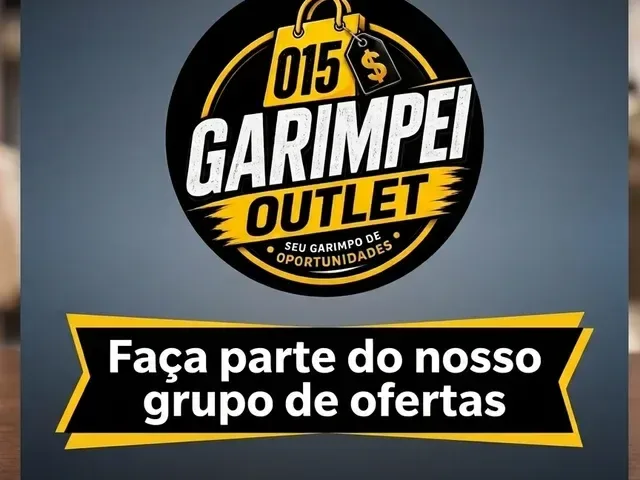 Imagem do grupo de WhatsApp Garimpei Outlet