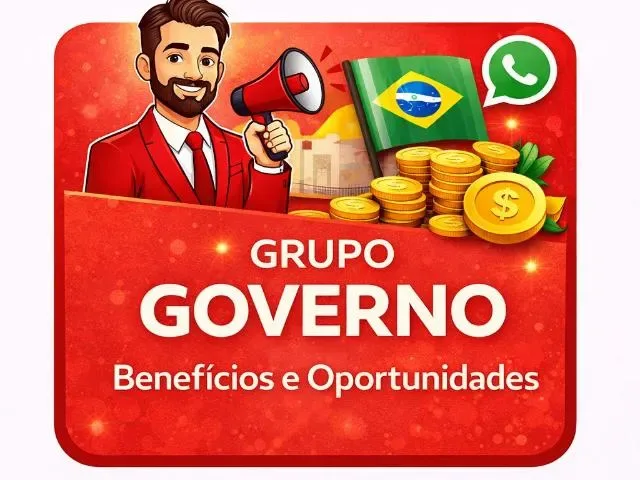 Imagem do grupo de WhatsApp Governo