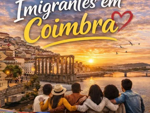 Imagem do grupo de WhatsApp Imigrantes Em Coimbra