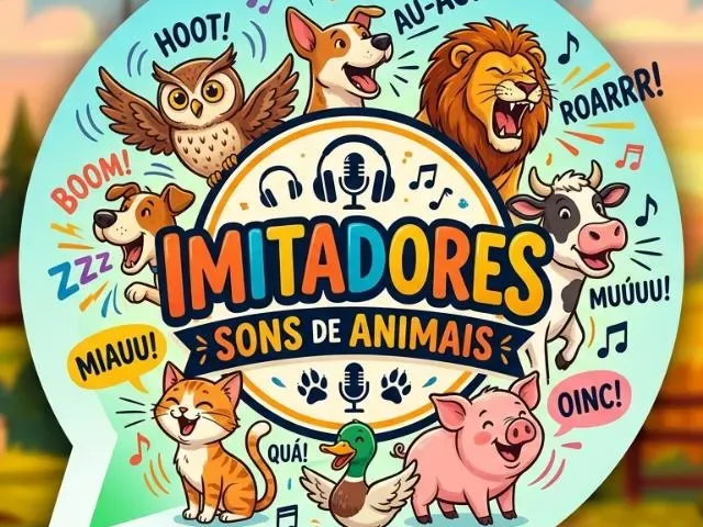 Imagem do grupo de WhatsApp Imitadores De Animais