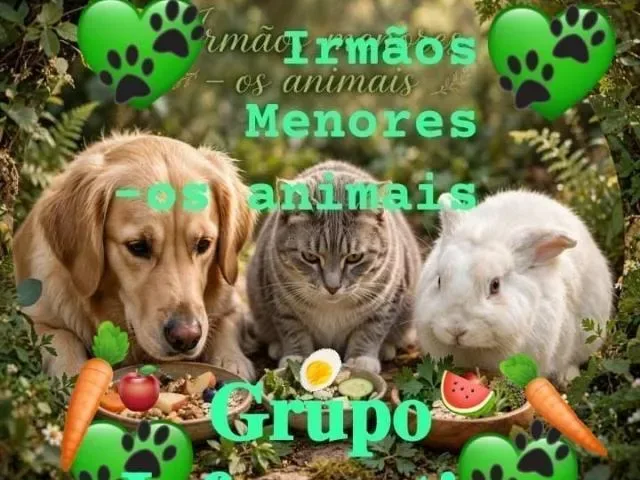 Imagem do grupo de WhatsApp Irmãos Menores Os Animais
