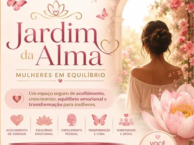 Imagem do grupo de WhatsApp Jardim Da Alma I Florescer Feminino