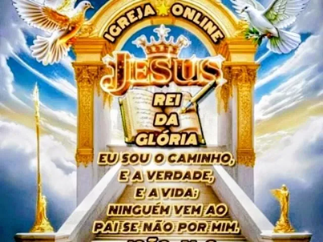 Imagem do grupo de WhatsApp Jesus Rei da Glória