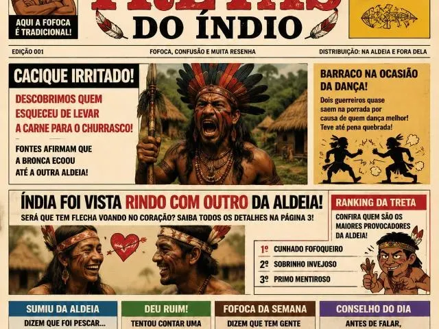 Imagem do grupo de WhatsApp Jornal Da Treta Do Indio Mizuk