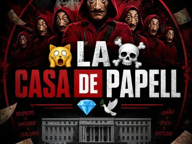Imagem do grupo de WhatsApp La Casa De Papell