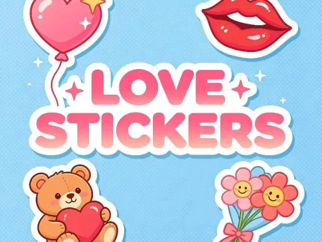 Imagem do grupo de WhatsApp Love Stickers