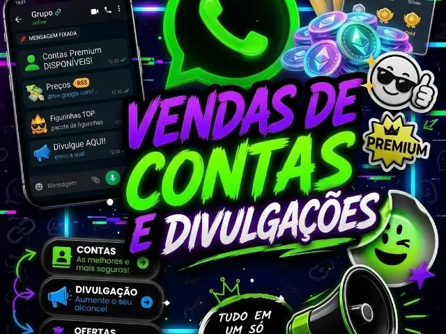 Imagem do grupo de WhatsApp Marketplace Premium Contas e Ofertas