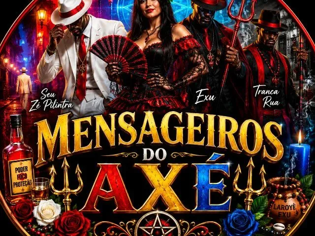 Imagem do grupo de WhatsApp Mensageiros Do Axé