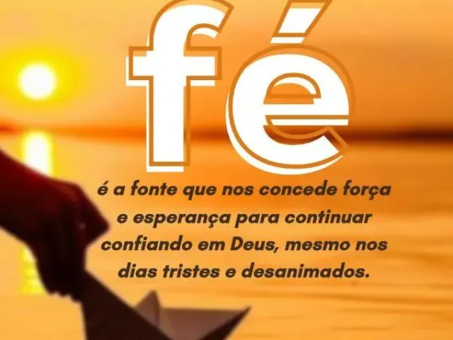 Imagem do grupo de WhatsApp Mensagens De Fé