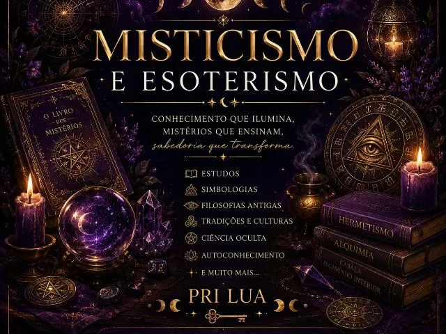 Imagem do grupo de WhatsApp Misticismo E Esoterismo