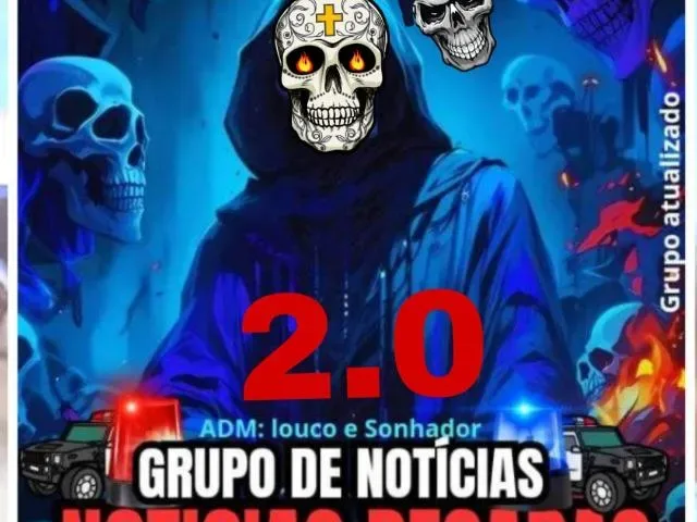 Imagem do grupo de WhatsApp NOTÍCIAS PESADAS 24 HORAS 2.0💀