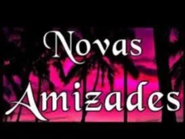 Imagem do grupo de WhatsApp Novas Amizades