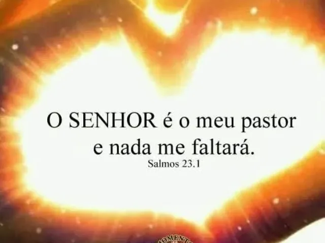 Imagem do grupo de WhatsApp O Senhor É Meu Pastor